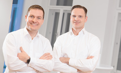 Die Gründer von durchblicker: Reinhold Baudisch und Michael Doberer